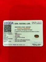 Certificate of brown gomed- GA1470