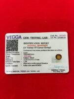 Certificate of brown gomed- GA1459