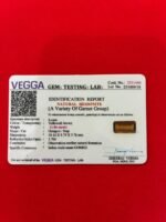 Certificate of brown gomed- GA1444