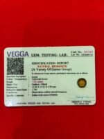 Certificate of brown gomed- GA1463