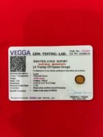 Certificate of brown gomed- GA1461