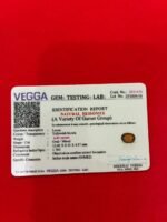 Certificate of brown gomed- GA1476